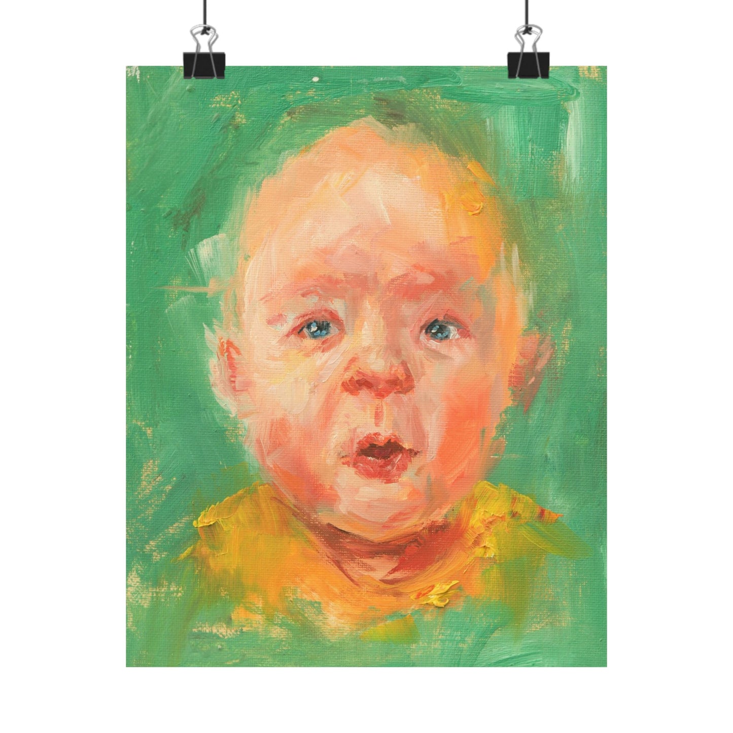 "Hank" - Oil Portriait Print (Day 210)