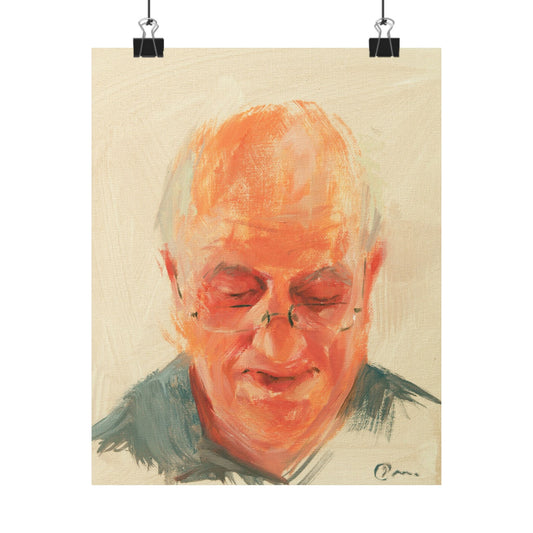 "Christopher" - Oil Portriait Print (Day 287)