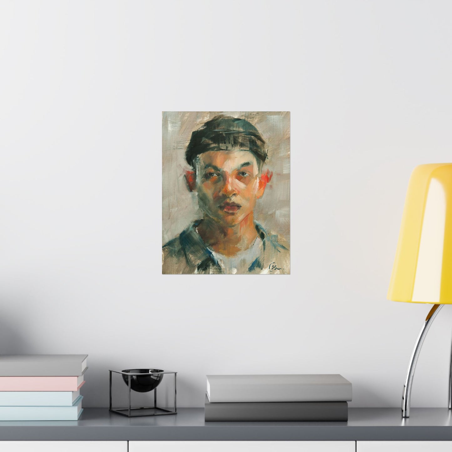 "Eric" - Oil Portriait Print (Day 130)