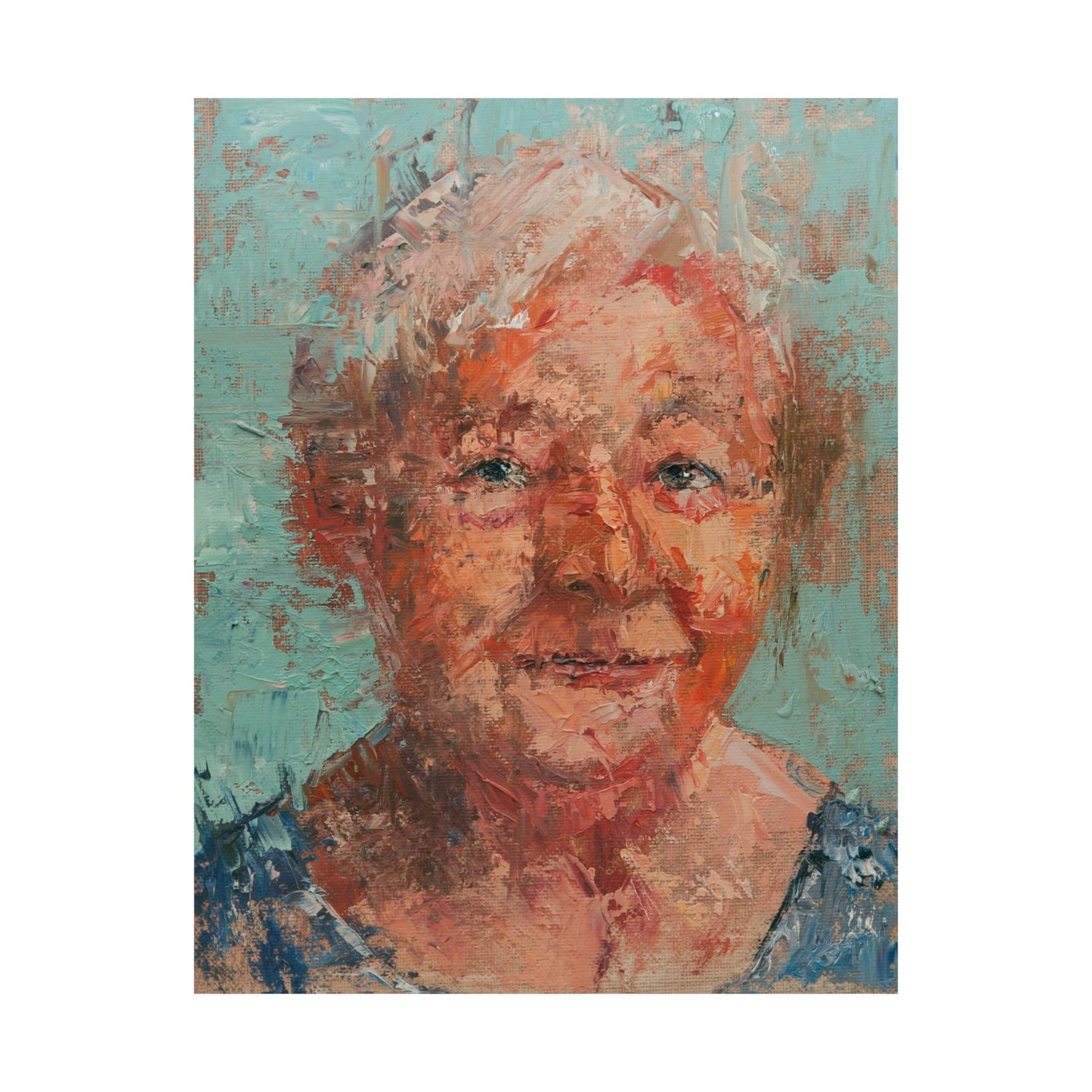 "Carmen" - Oil Portriait Print (Day 179)