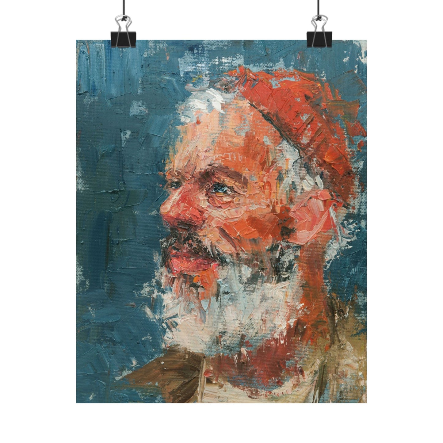 "Jerome" - Oil Portriait Print (Day 190)