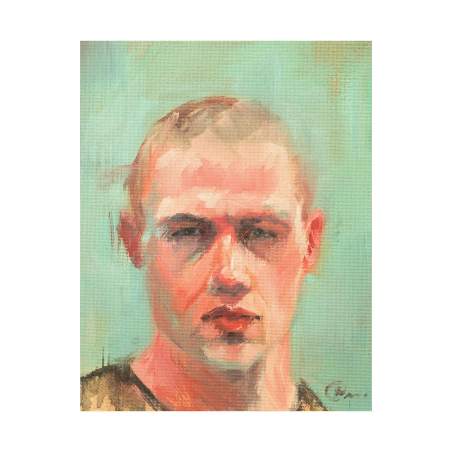 "Colin" - Oil Portriait Print (Day 230)