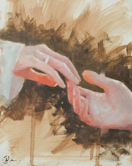 "The touch" - Framed