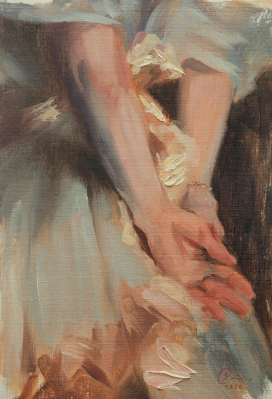 "Hand study after Sargent IV" - Framed